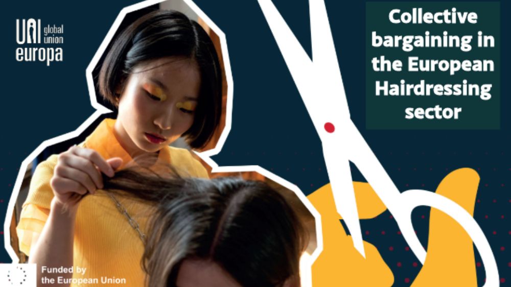 Billede til den relaterede nyhed Ny europæisk rapport: Overenskomster er nøglen til et stærkere frisørfag